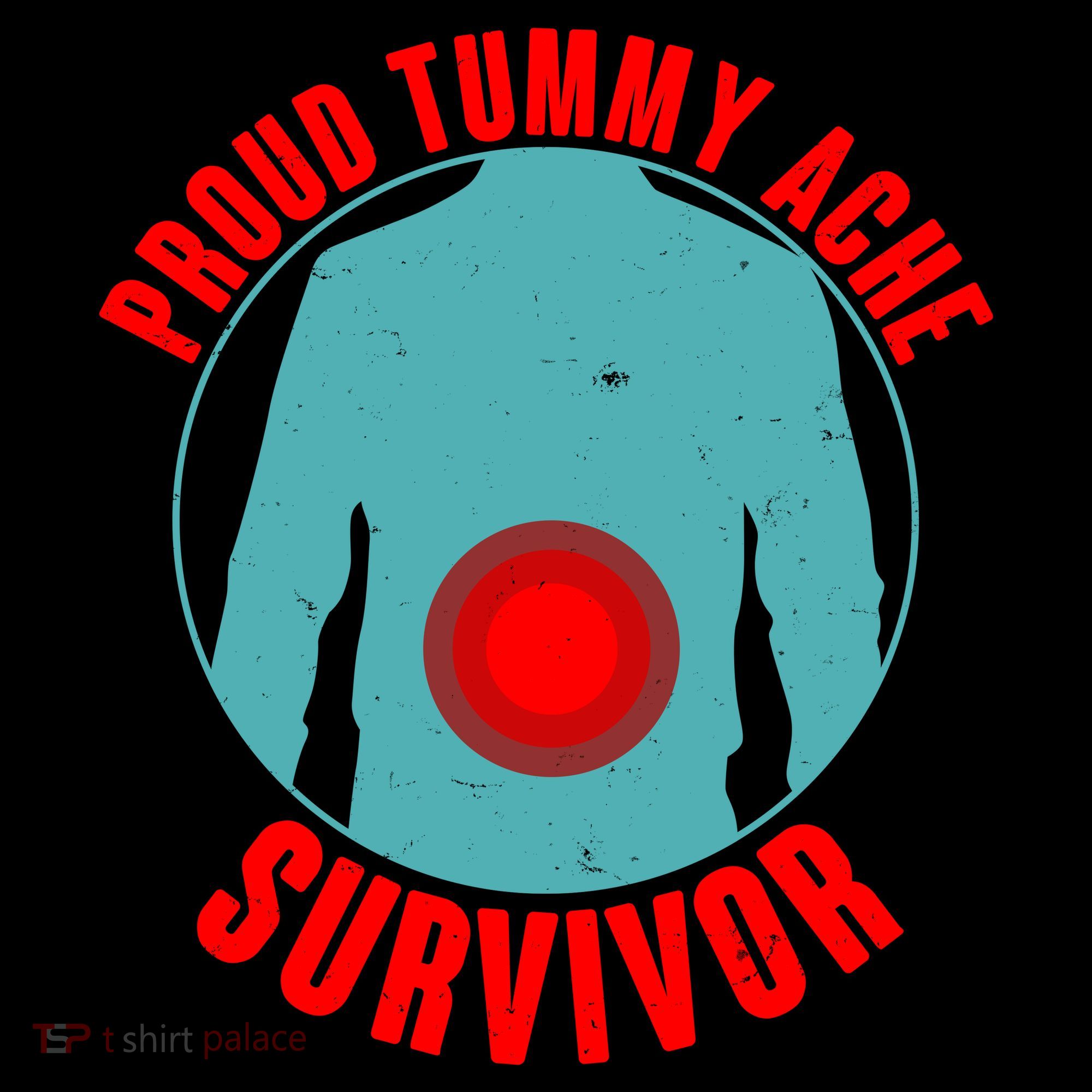 Funny Proud Tummy Ache Survivor Women's Hoodie