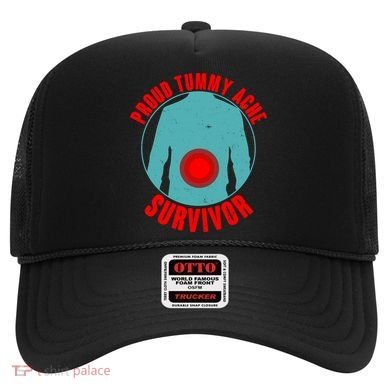 Funny Proud Tummy Ache Survivor Hat