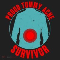 Funny Proud Tummy Ache Survivor Hat thumb 2