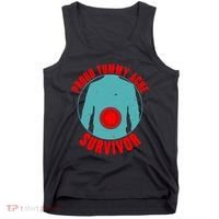 Funny Proud Tummy Ache Survivor Tank Top thumb 0