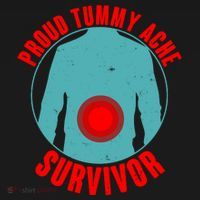 Funny Proud Tummy Ache Survivor Visor thumb 3