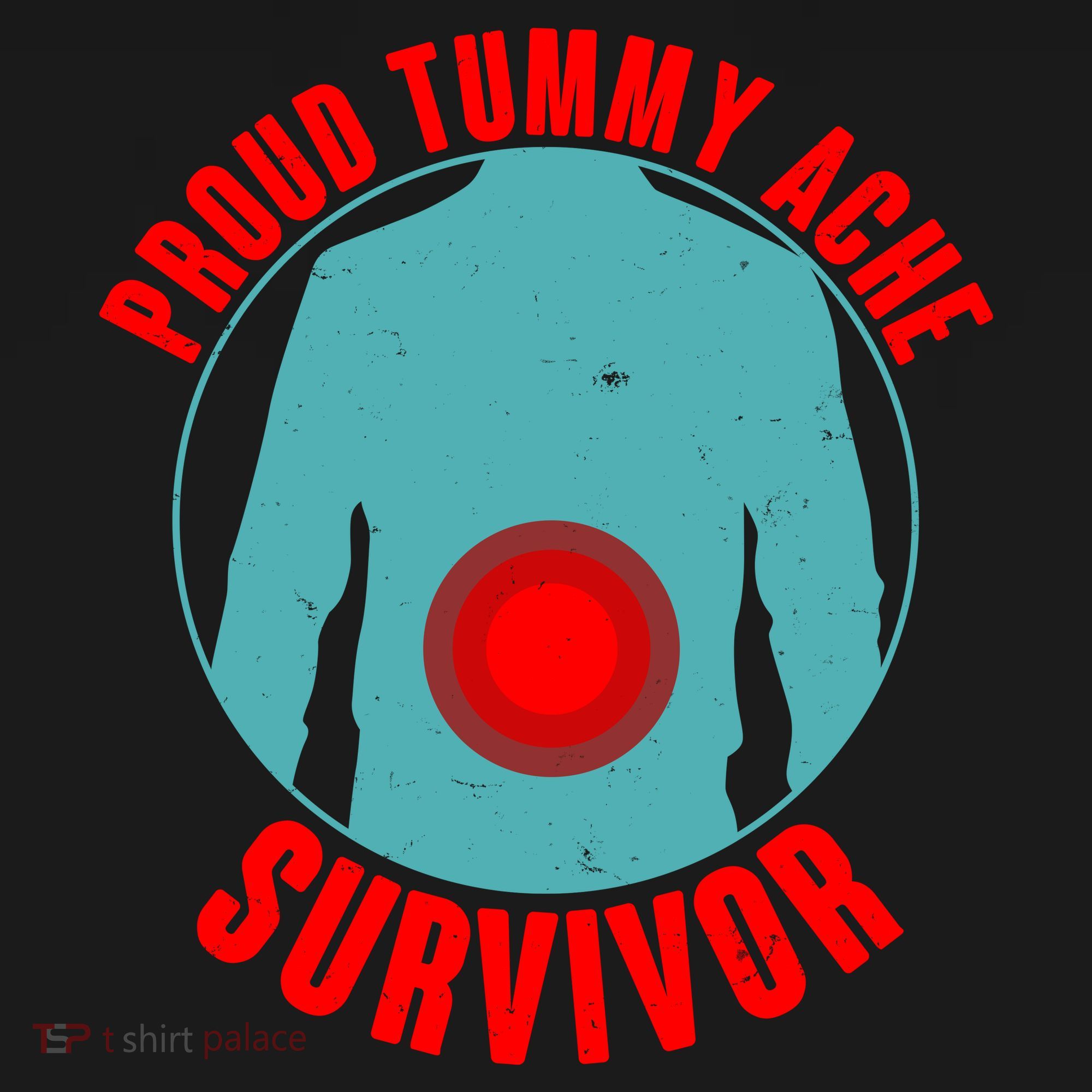 Funny Proud Tummy Ache Survivor Tote Bag