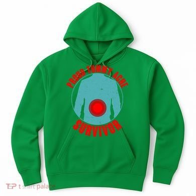 Funny Proud Tummy Ache Survivor Hoodie
