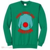 Funny Proud Tummy Ache Survivor Sweatshirt thumb 0