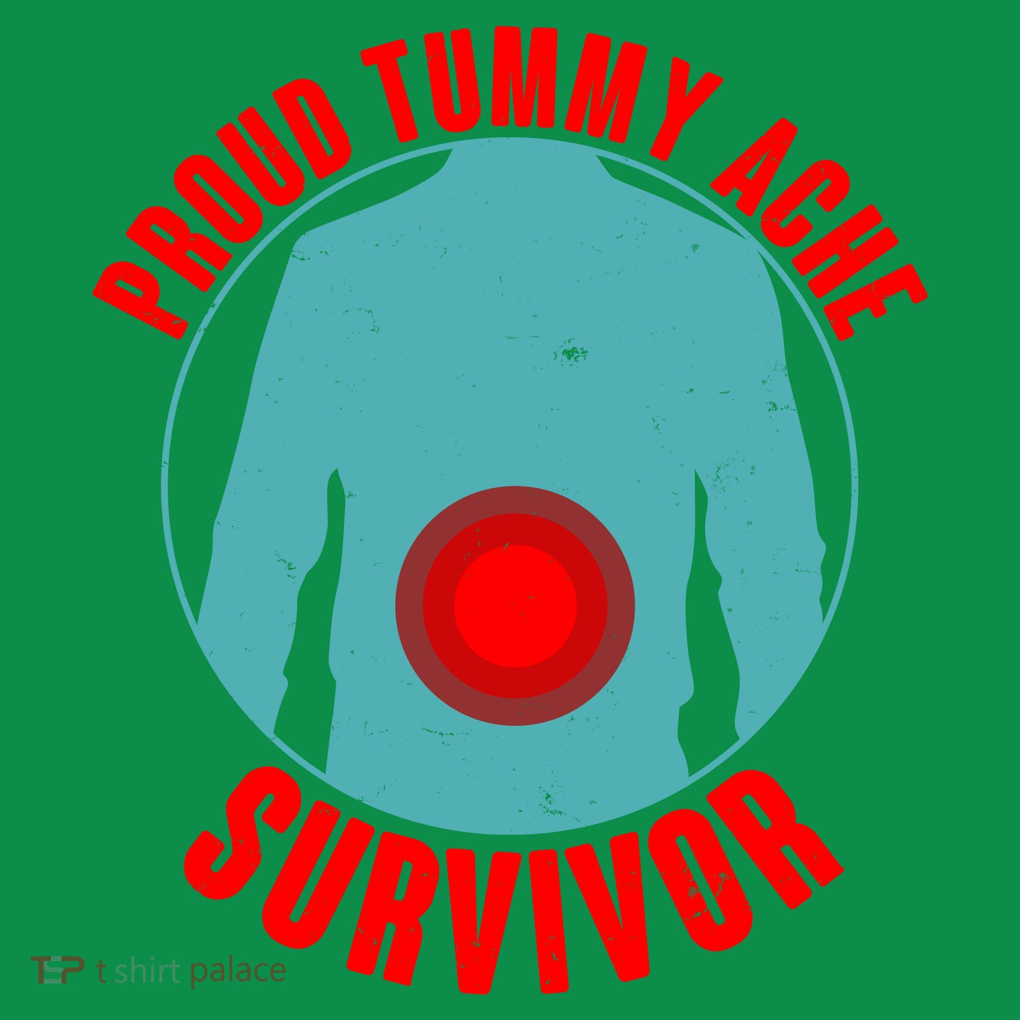 Funny Proud Tummy Ache Survivor Coaster