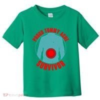 Funny Proud Tummy Ache Survivor Toddler T-Shirt thumb 0