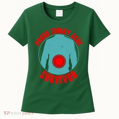 Funny Proud Tummy Ache Survivor Women's T-Shirt