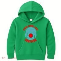 Funny Proud Tummy Ache Survivor Kids Hoodie thumb 0