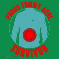 Funny Proud Tummy Ache Survivor Kids Long Sleeve Shirt thumb 2