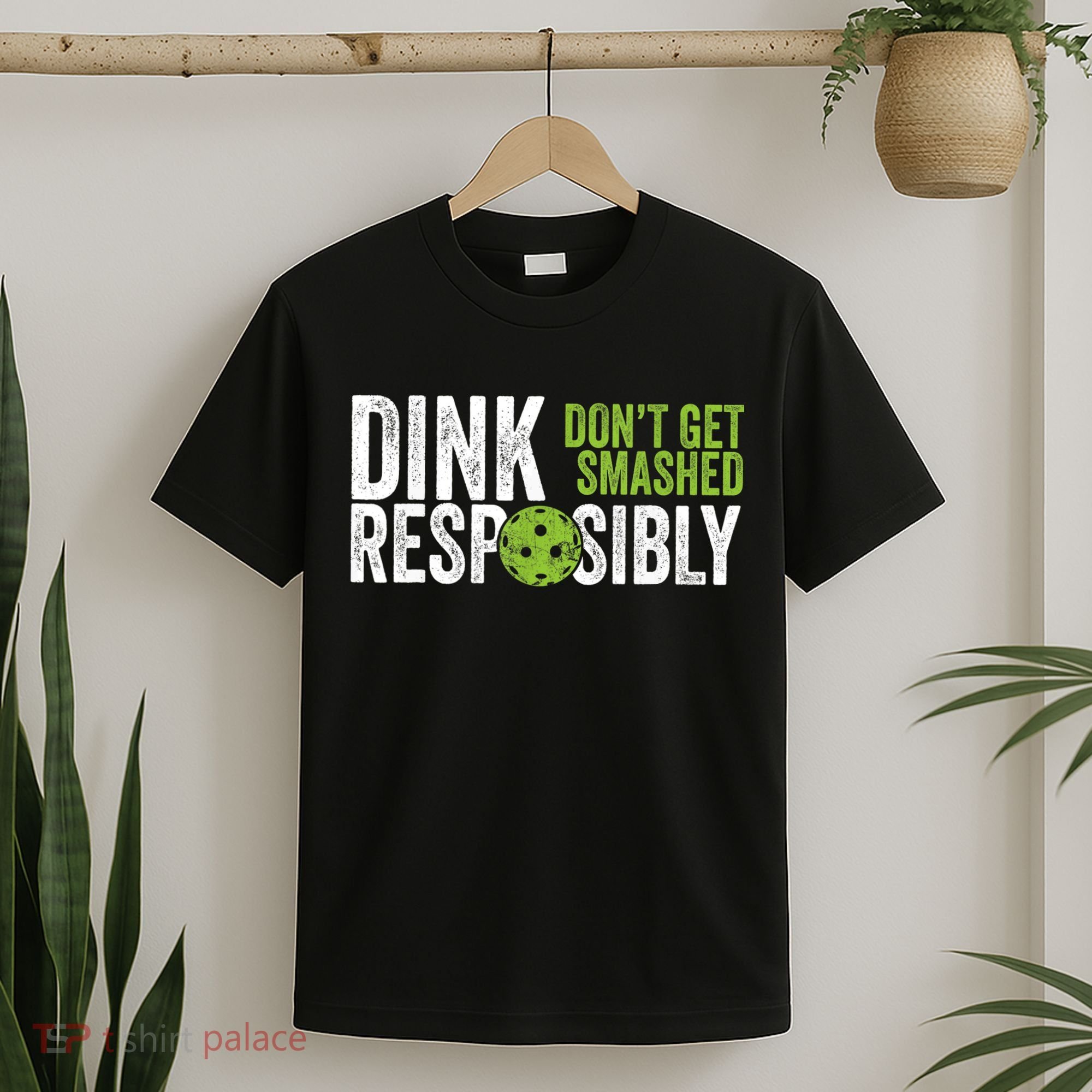 Funny Pickleball Team Clothing Dink Responsibly TShirt T-Shirt