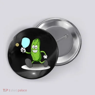 Funny Pickleball Tshirt TShirt Button