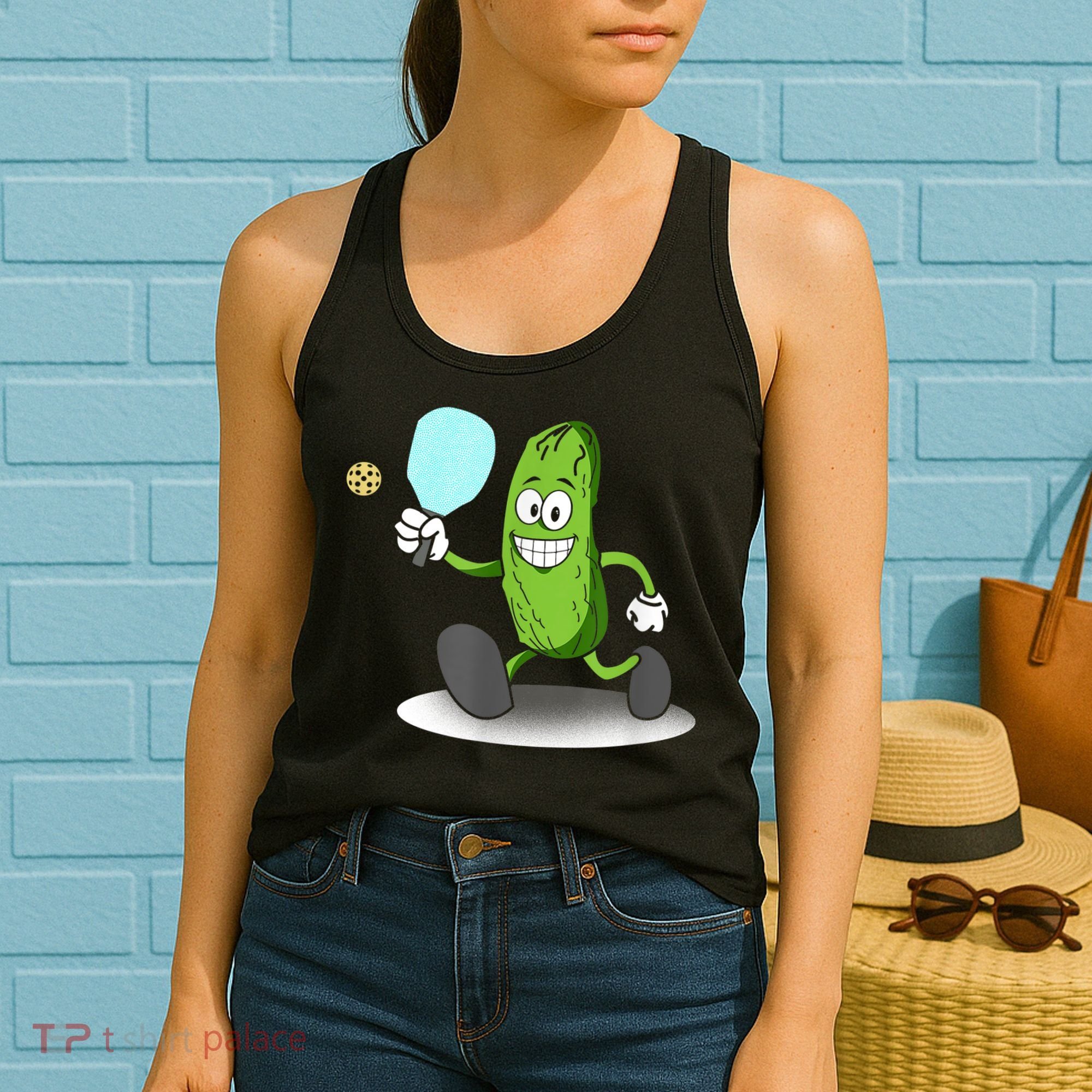 Funny Pickleball Tshirt TShirt Women's Tank Top