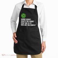 Funny Pickleball Team Whats The Score What Day Is It Who Are You People Apron thumb 2