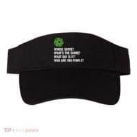 Funny Pickleball Team Whats The Score What Day Is It Who Are You People Visor thumb 0