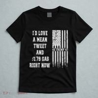 Funny Pro Trump Fathers Day Gas Prices Mean Tweets July 4th T-Shirt thumb 5