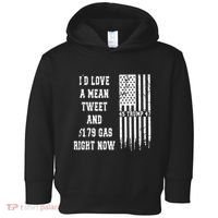 Funny Pro Trump Fathers Day Gas Prices Mean Tweets July 4th Toddler Hoodie thumb 0