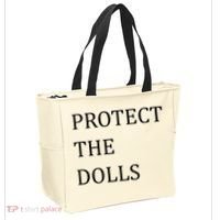Funny Protect The Dolls Tote Bag thumb 2