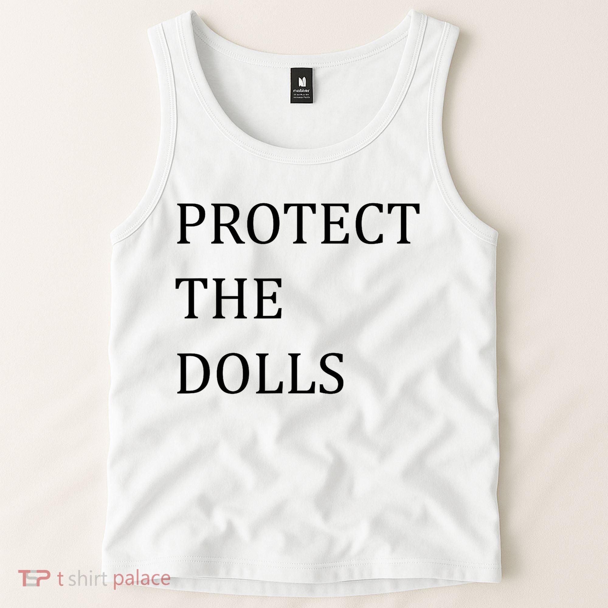 Funny Protect The Dolls Tank Top