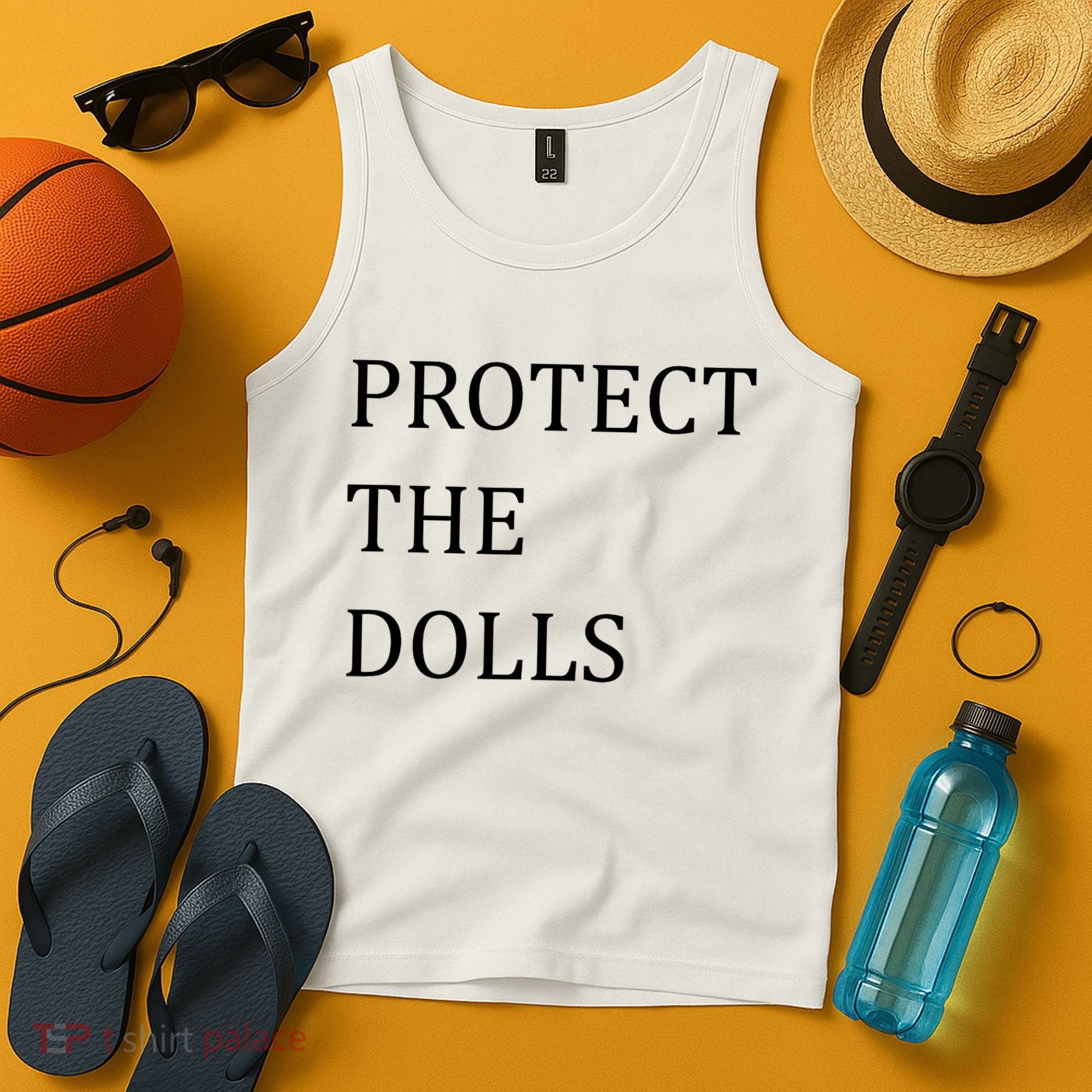 Funny Protect The Dolls Tank Top