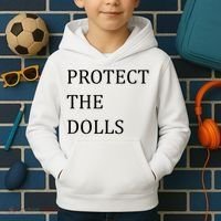 Funny Protect The Dolls Kids Hoodie thumb 2