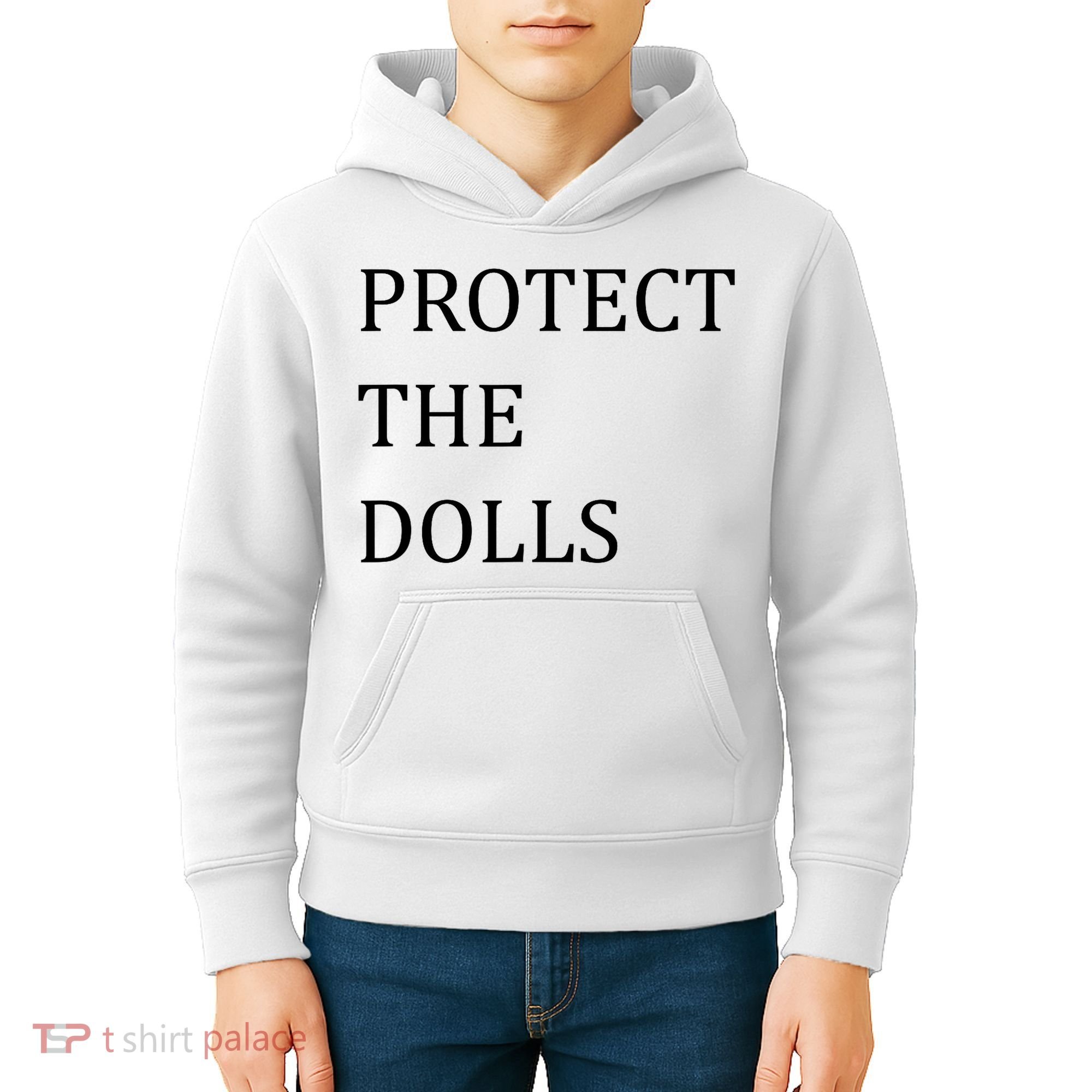 Funny Protect The Dolls Kids Hoodie