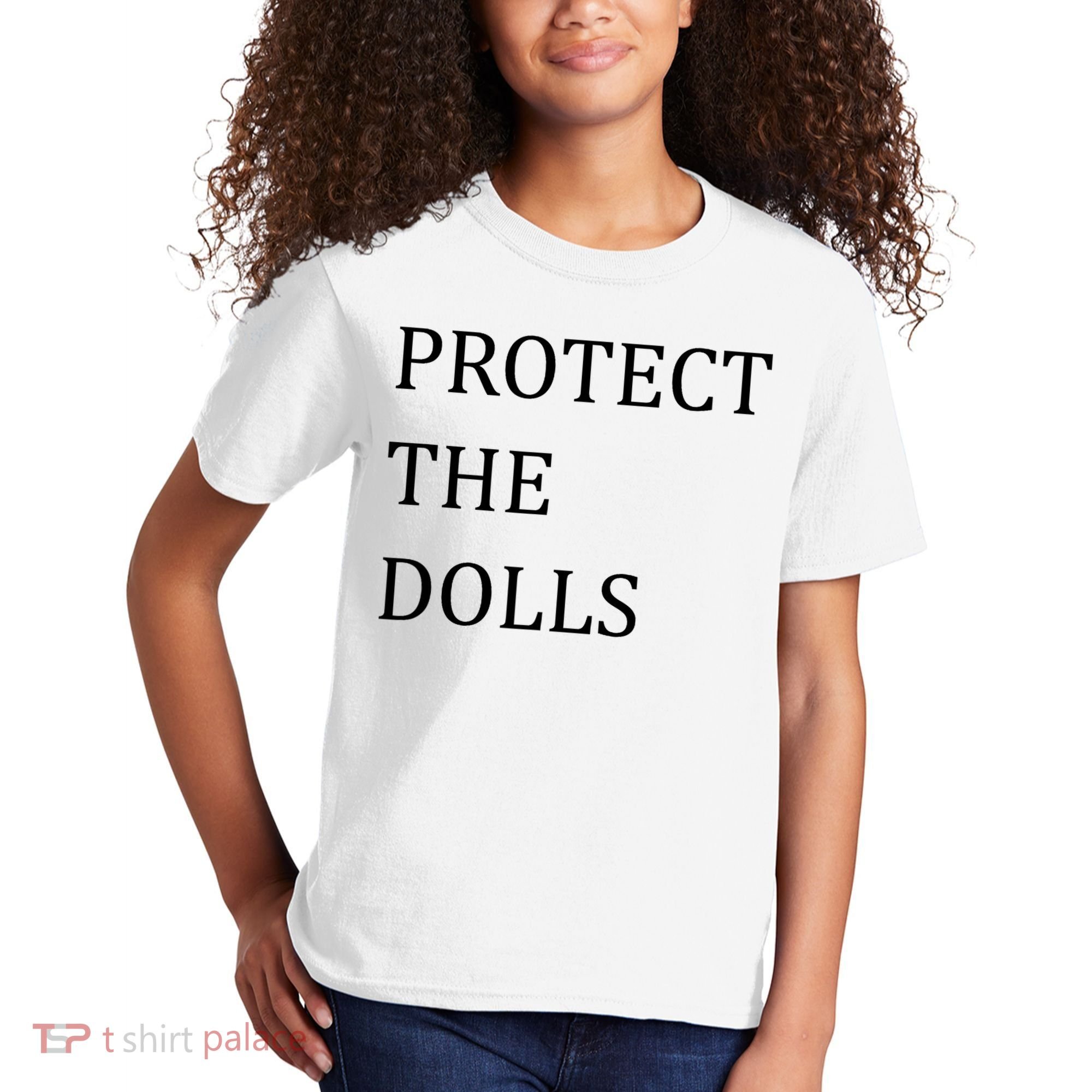 Funny Protect The Dolls Kids T-Shirt