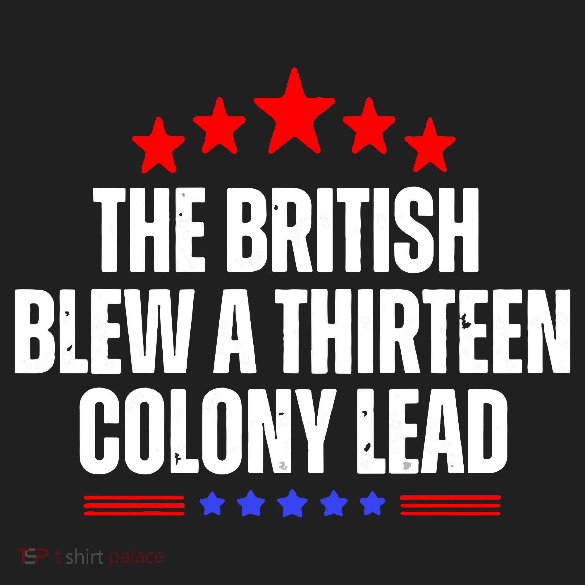 Funny Patriotic The British Blew A Thirteen Colony Lead Golf Towel
