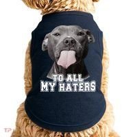 Funny Pitbull To All My Haters Pitbull Dog Lover Gift Doggie Tank thumb 0
