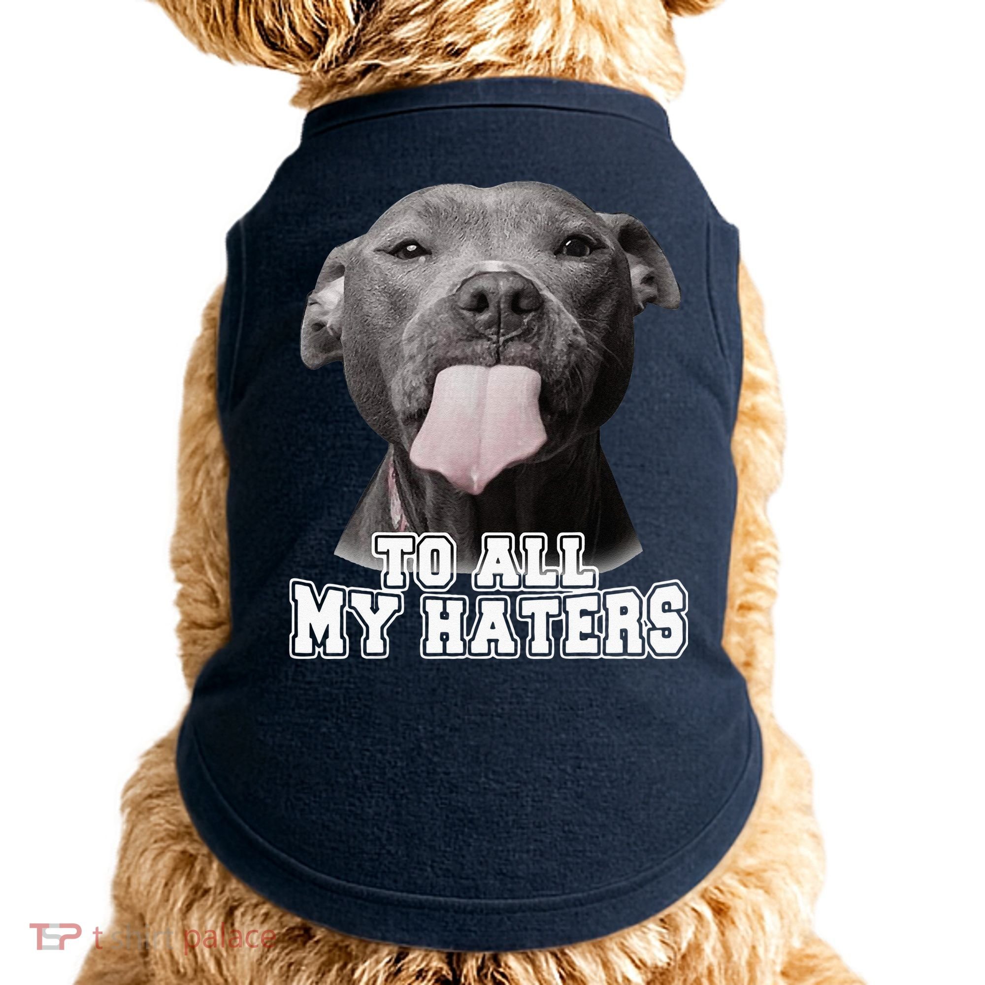 Funny Pitbull To All My Haters Pitbull Dog Lover Gift Doggie Tank