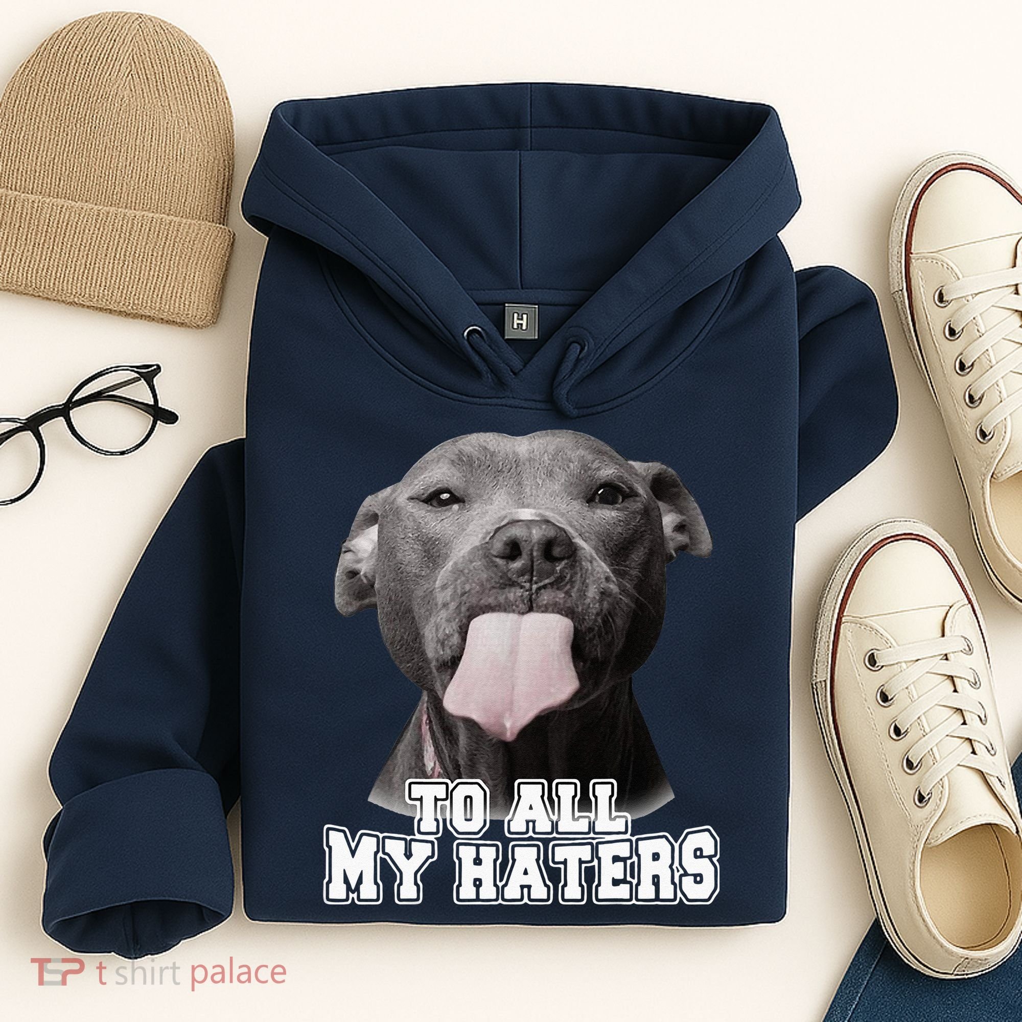 Funny Pitbull To All My Haters Pitbull Dog Lover Gift Hoodie