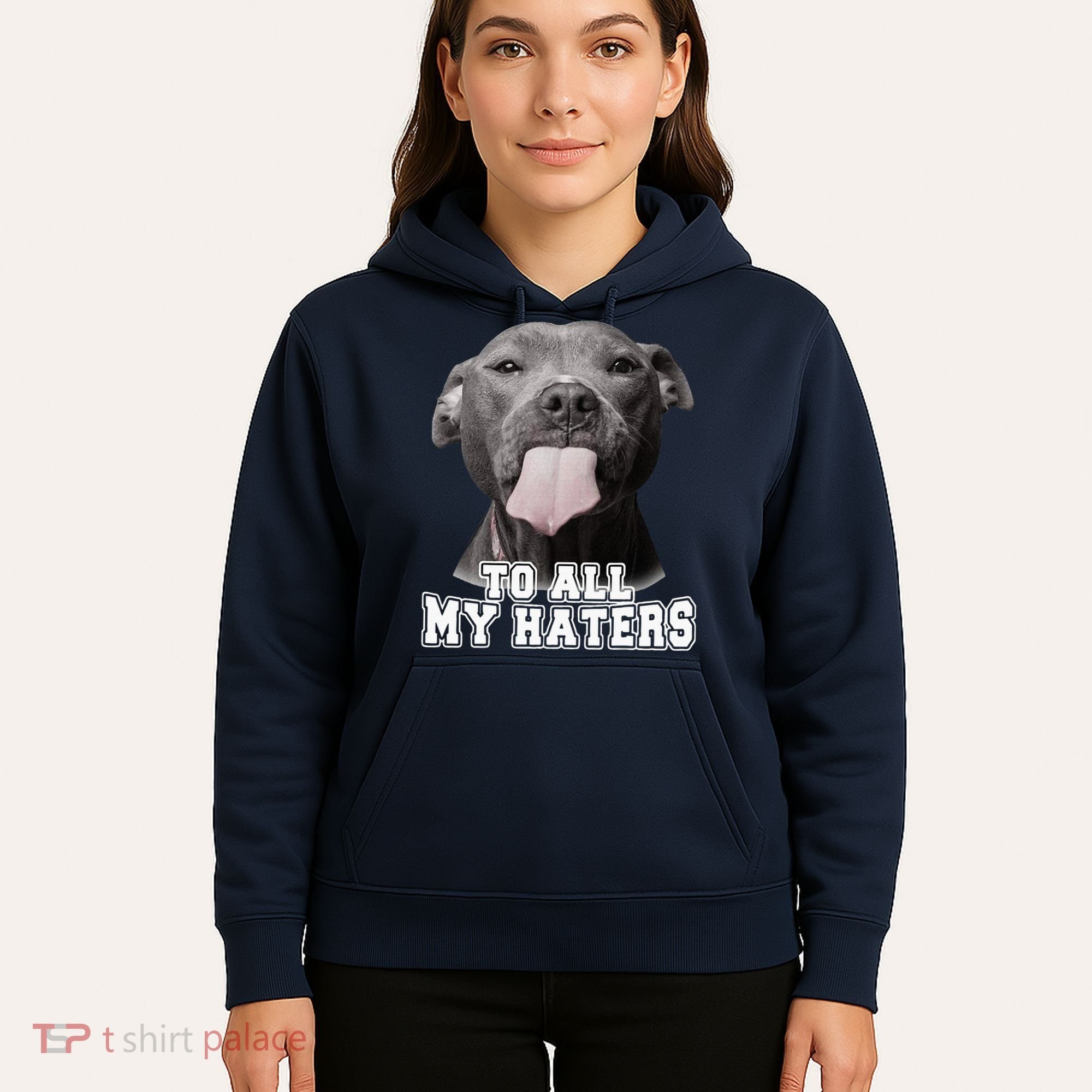 Funny Pitbull To All My Haters Pitbull Dog Lover Gift Hoodie