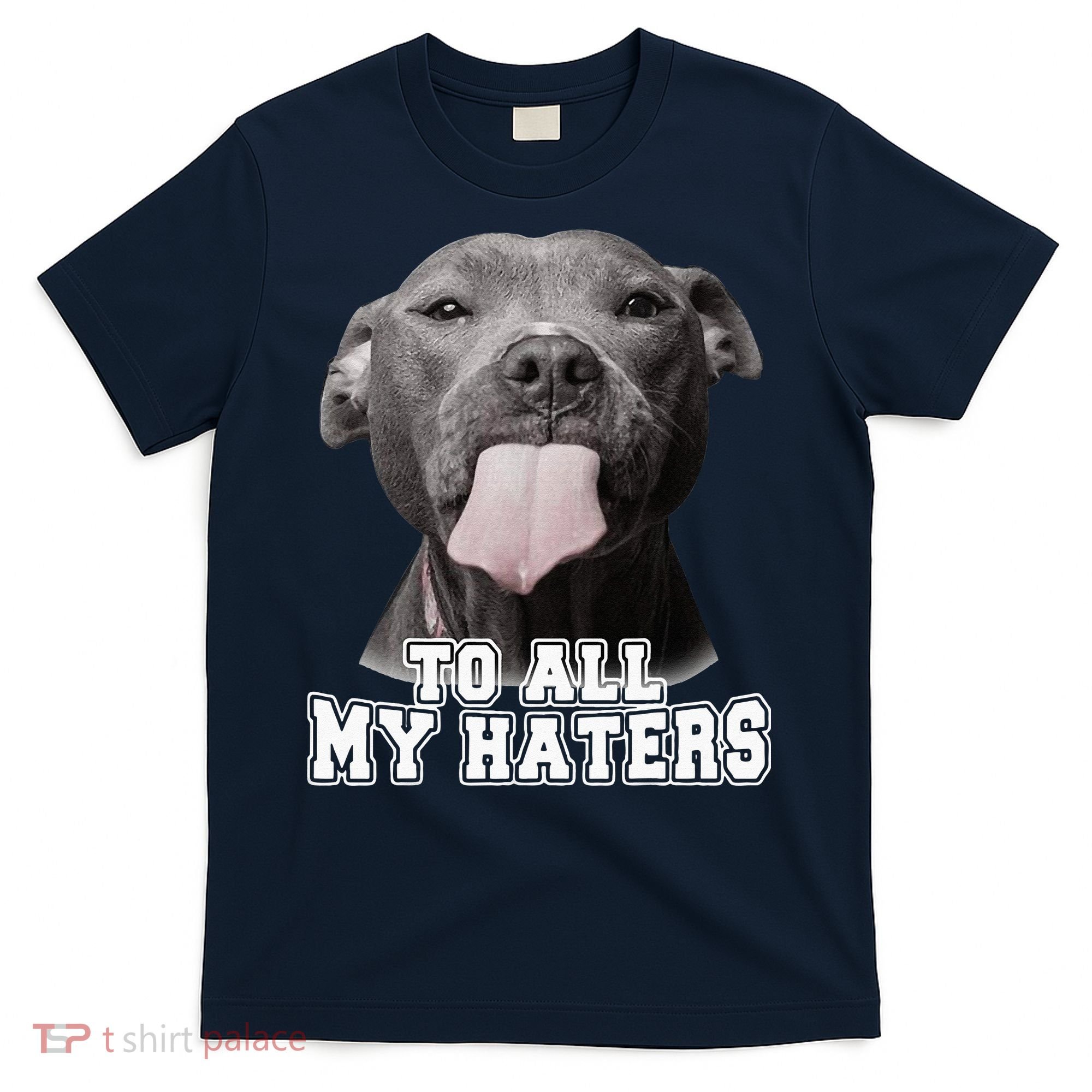 Funny Pitbull To All My Haters Pitbull Dog Lover Gift T-Shirt