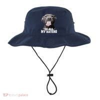 Funny Pitbull To All My Haters Pitbull Dog Lover Gift Bucket Hat thumb 0