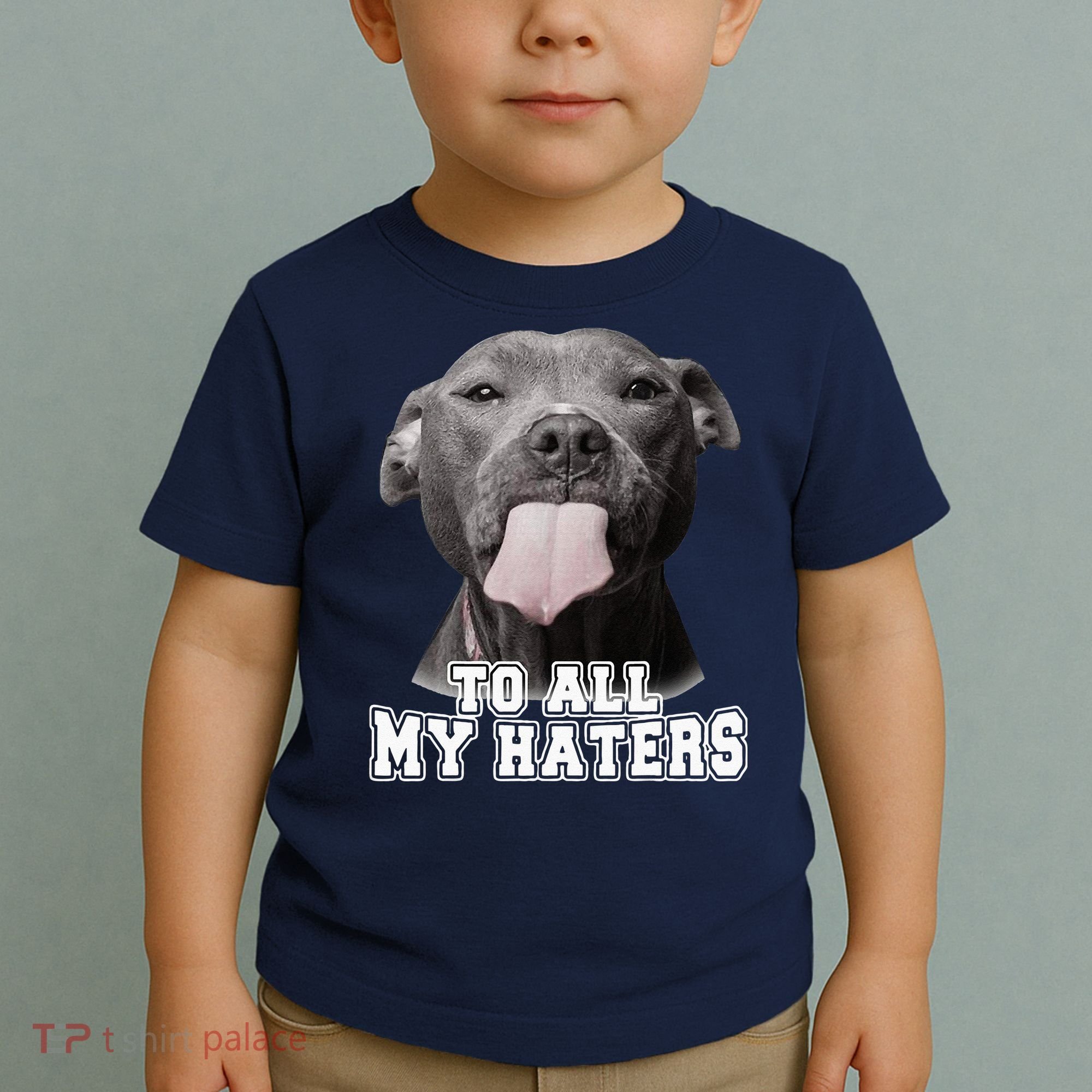 Funny Pitbull To All My Haters Pitbull Dog Lover Gift Toddler T-Shirt