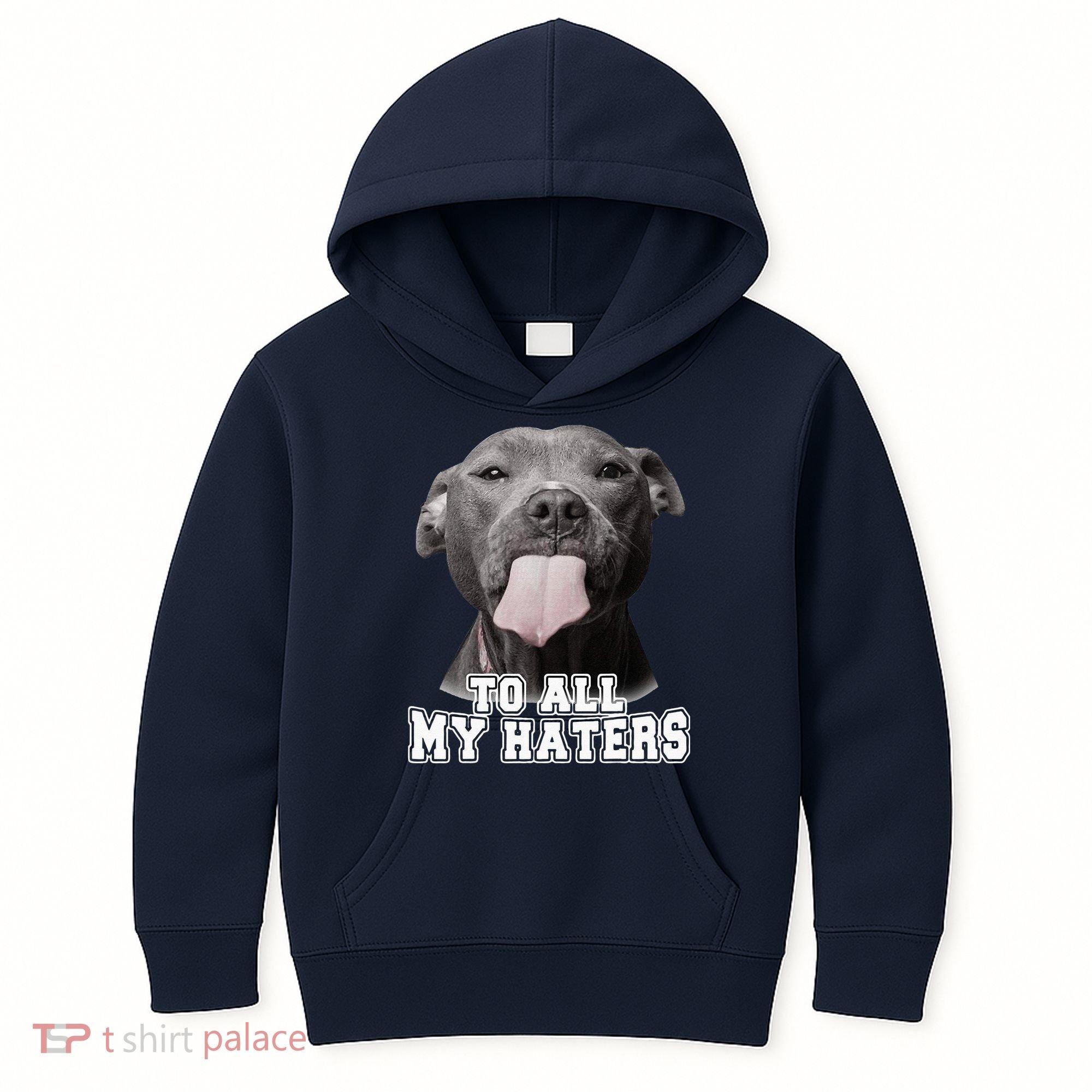 Funny Pitbull To All My Haters Pitbull Dog Lover Gift Kids Hoodie