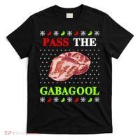 Funny Pass The Gabagool Tacky Ugly Christmas Gabagool Funny Tee Gift T-Shirt thumb 0
