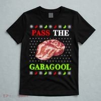Funny Pass The Gabagool Tacky Ugly Christmas Gabagool Funny Tee Gift T-Shirt thumb 5