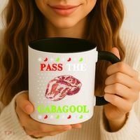 Funny Pass The Gabagool Tacky Ugly Christmas Gabagool Funny Tee Gift Coffee Mug thumb 3