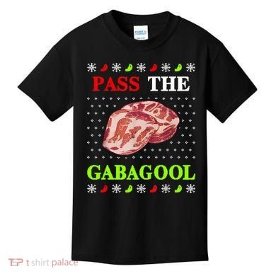Funny Pass The Gabagool Tacky Ugly Christmas Gabagool Funny Tee Gift Kids T-Shirt