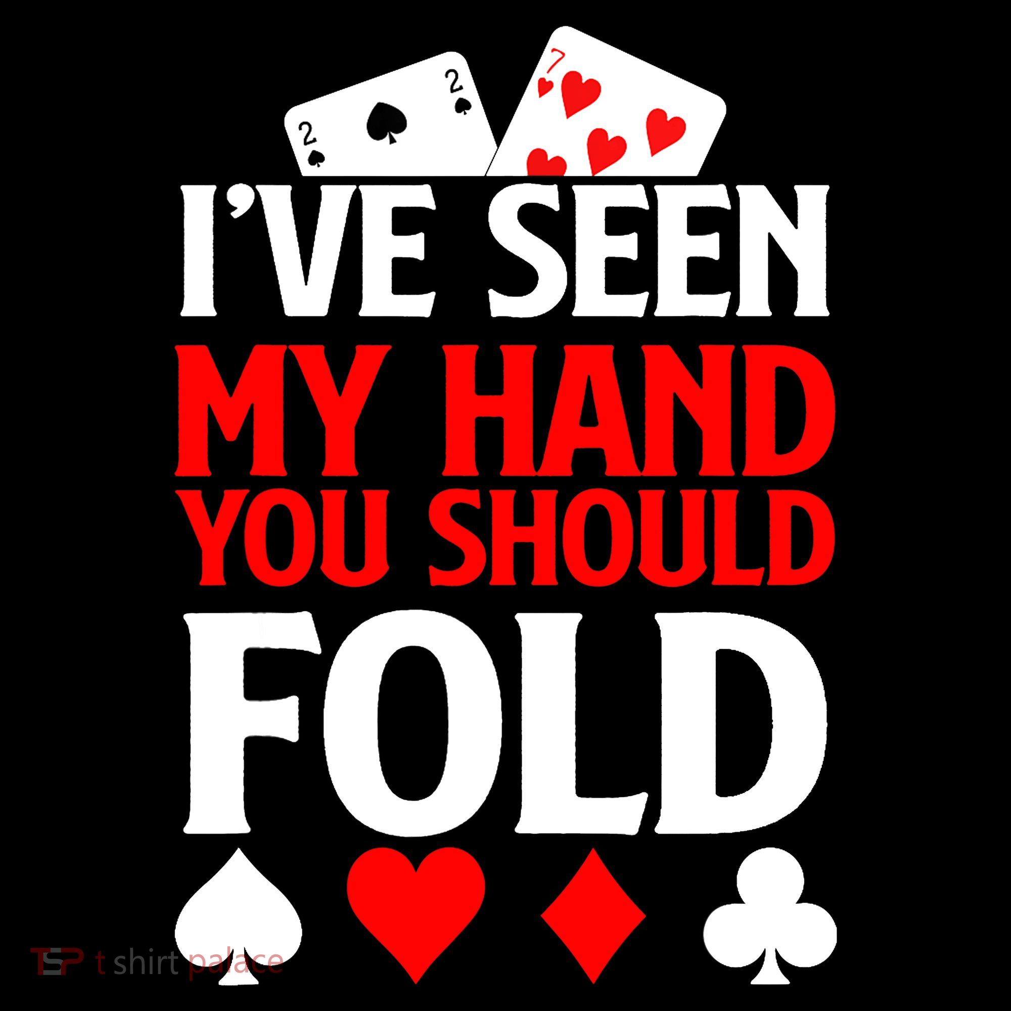 Funny Poker - Texas Holdem Lucky Poker Mousepad