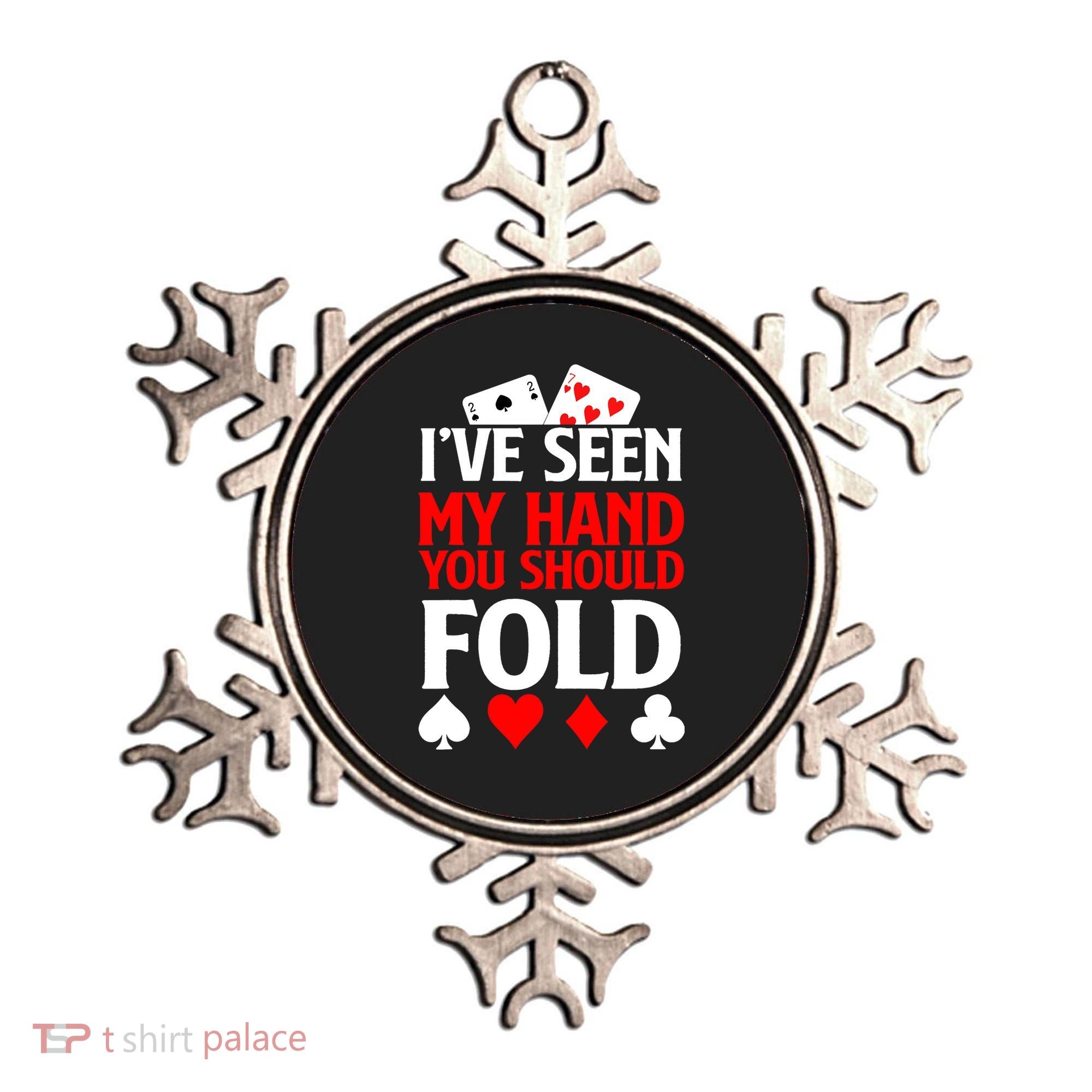 Funny Poker - Texas Holdem Lucky Poker Ornament