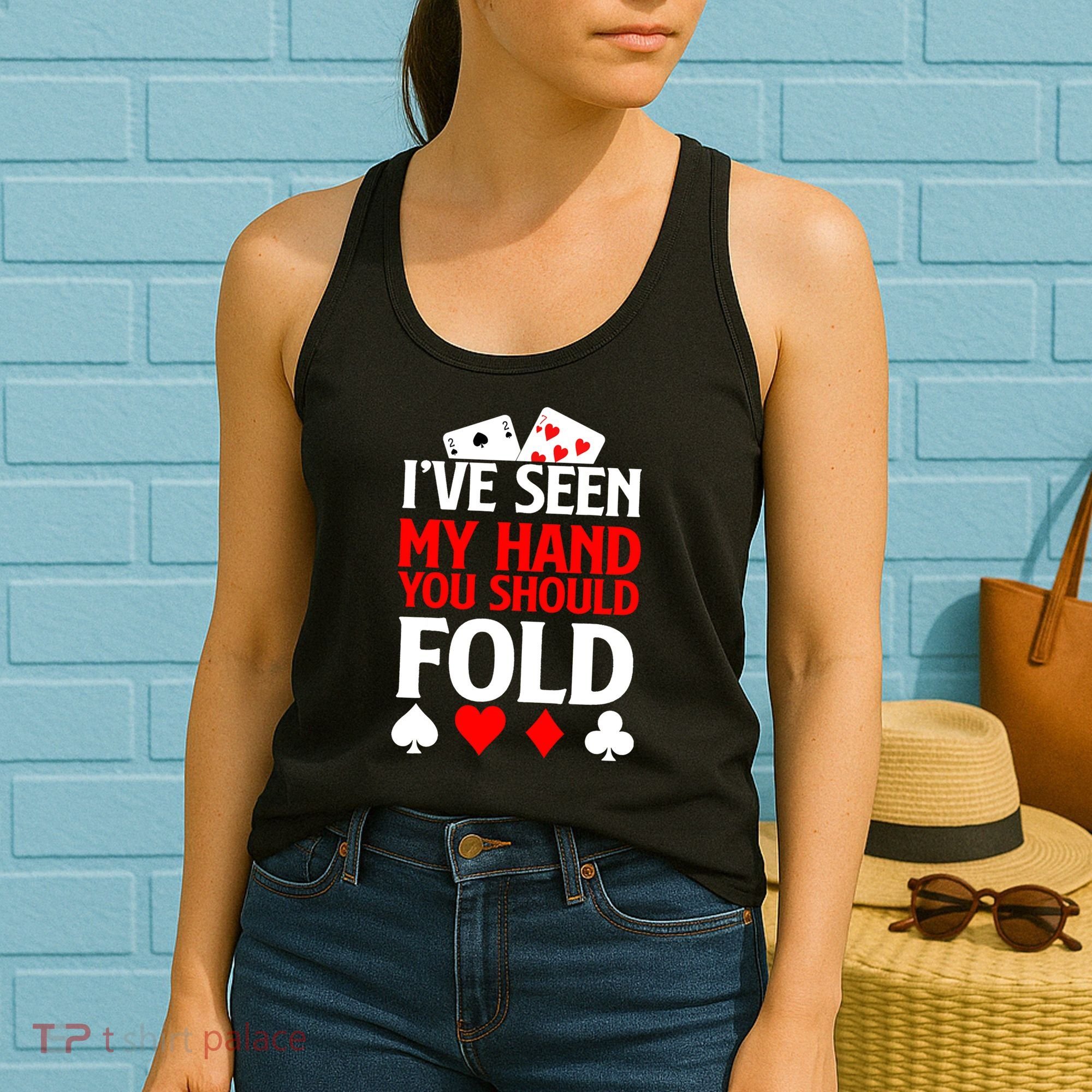 Funny Poker - Texas Holdem Lucky Poker Women's Tank Top