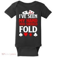 Funny Poker - Texas Holdem Lucky Poker Baby Bodysuit thumb 0