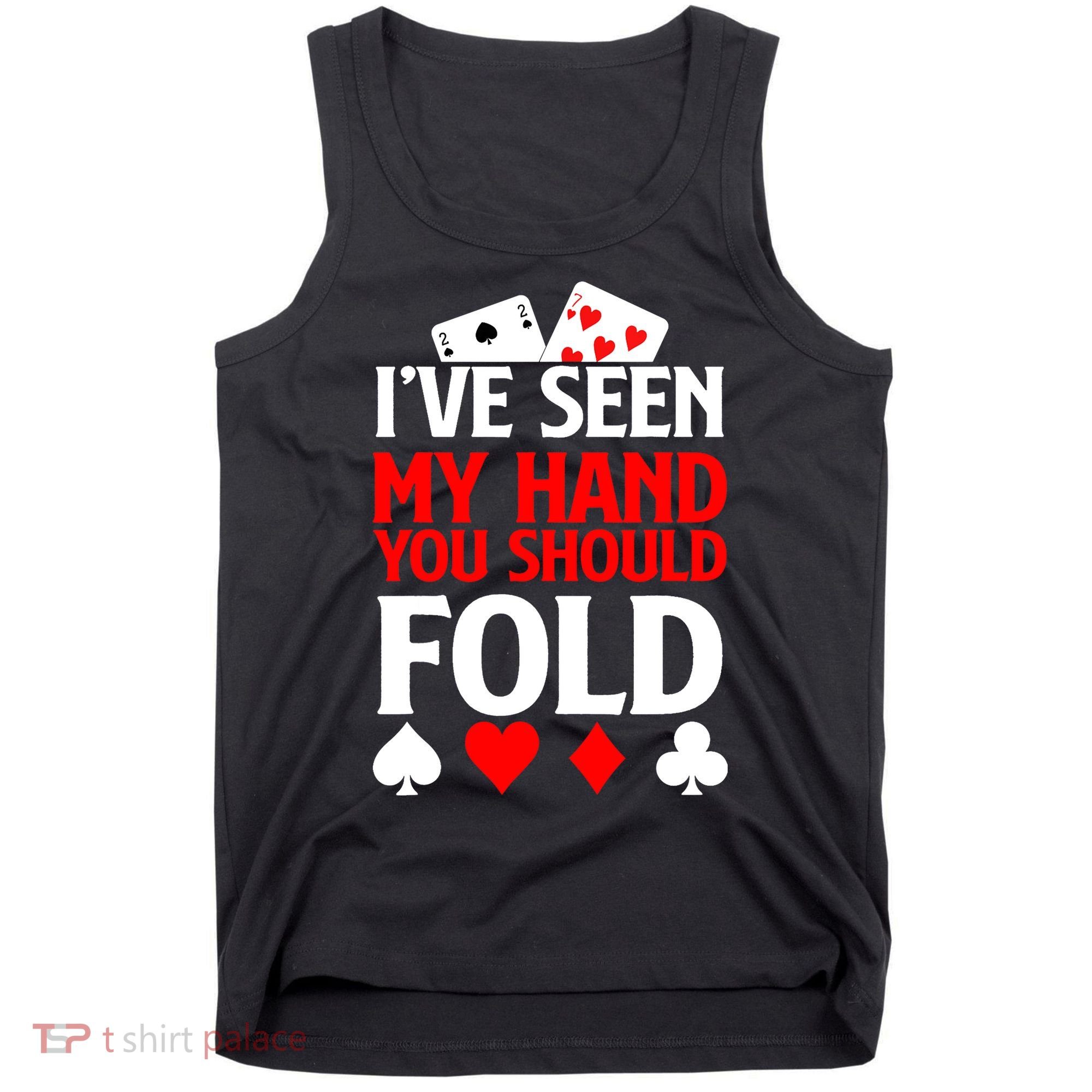 Funny Poker - Texas Holdem Lucky Poker Tank Top