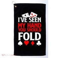 Funny Poker - Texas Holdem Lucky Poker Golf Towel thumb 0