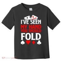 Funny Poker - Texas Holdem Lucky Poker Toddler T-Shirt thumb 0