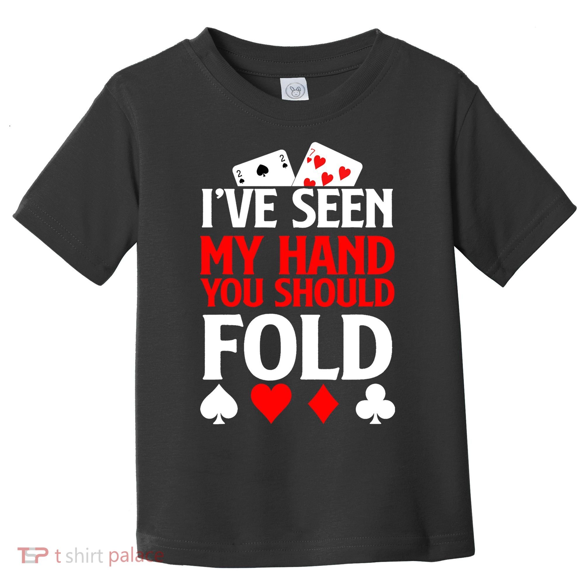 Funny Poker - Texas Holdem Lucky Poker Toddler T-Shirt