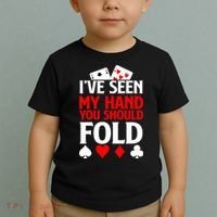 Funny Poker - Texas Holdem Lucky Poker Toddler T-Shirt thumb 2