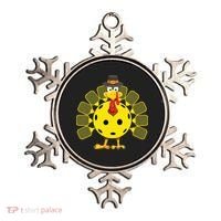 Funny Pickleball Thanksgiving Golf Ball Turkey Lover Ornament thumb 0