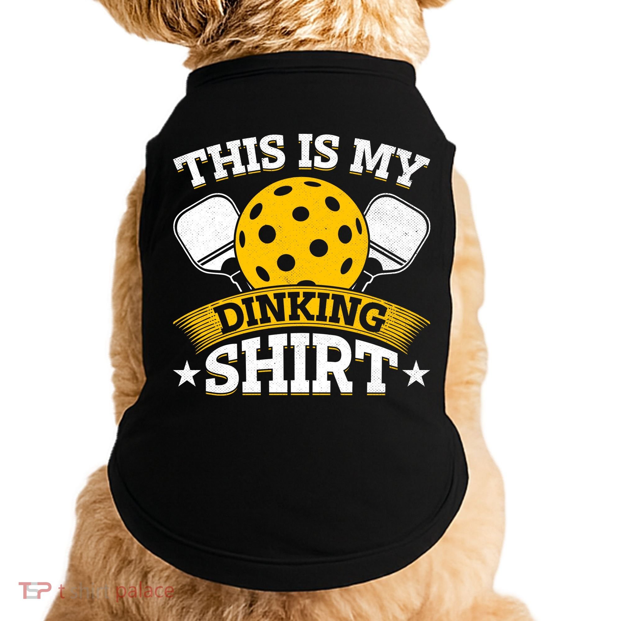 Funny Pickleball This Is My Drinking Pickleball Doggie Tank